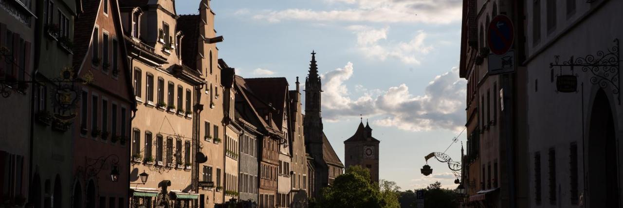 Gastehaus Eberlein Hotel Rothenburg ob der Tauber Exterior photo